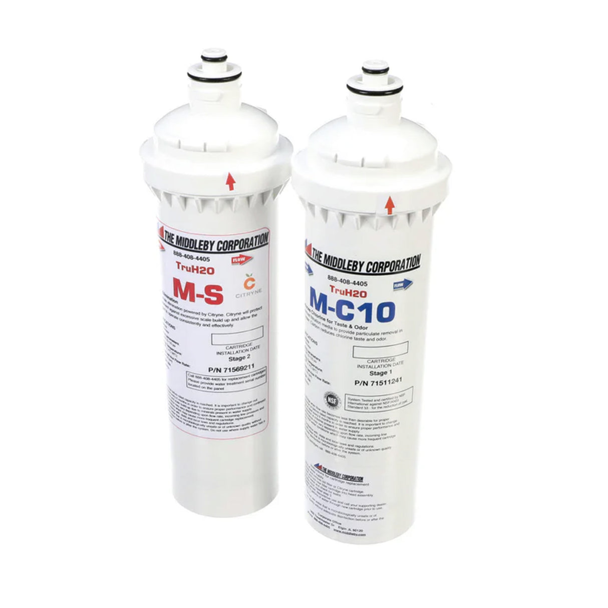 TRUH2O, Middleby 210MS2R Replacement Cartridge Kit, 71558241, Citryne Scale Control