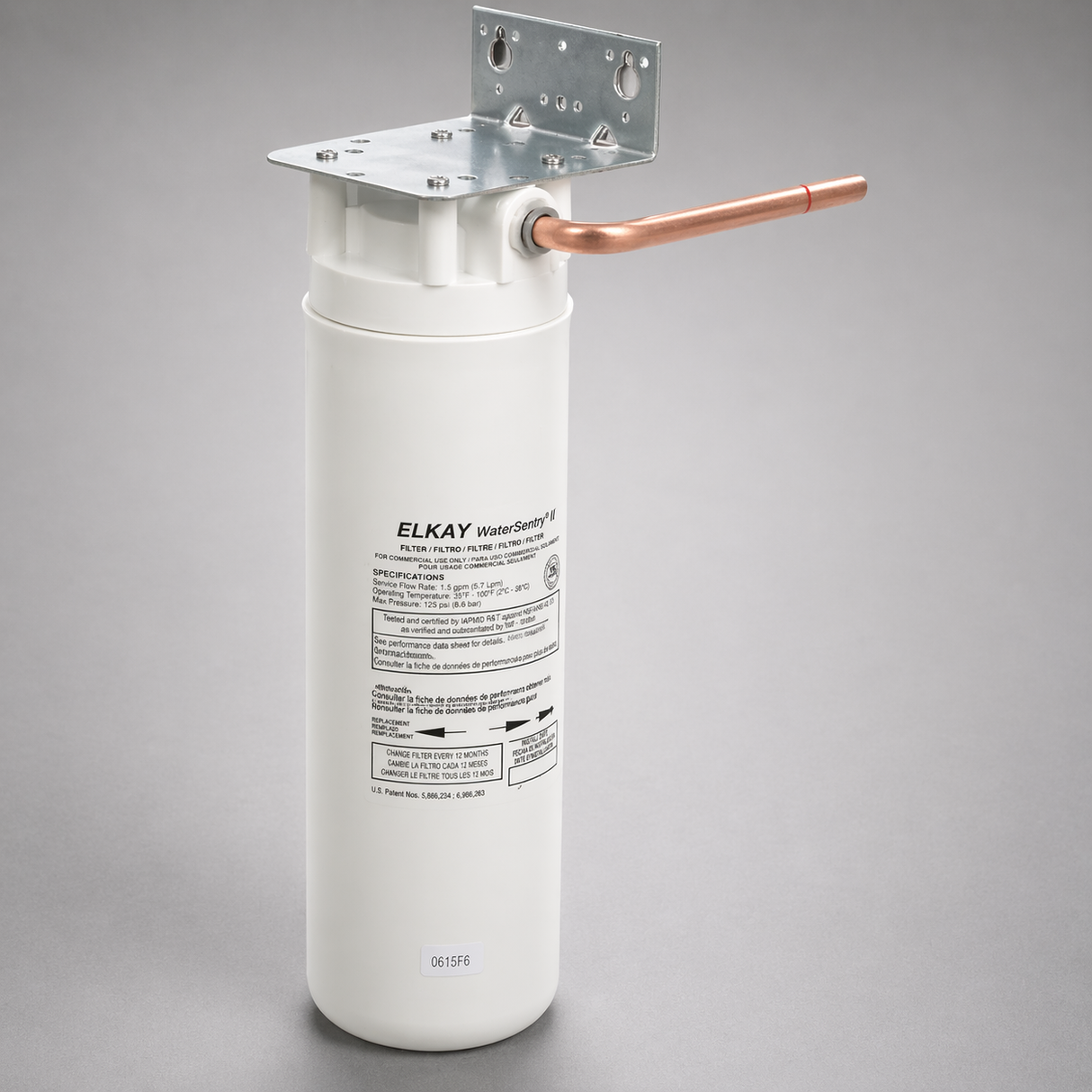Elkay EWF172, Water Sentry VII Filter System Kit, Cyst and Lead Reduction