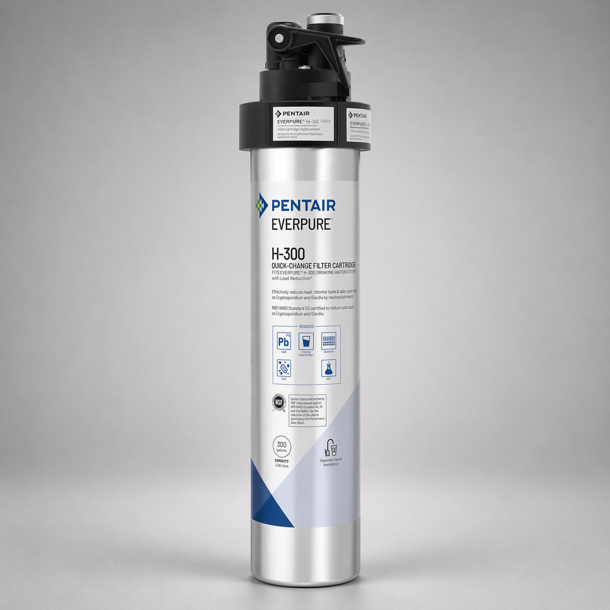 Everpure H-300 Complete System, EV9270-76, Lead Reduction, Drinking Water, Lime Scale Reduction