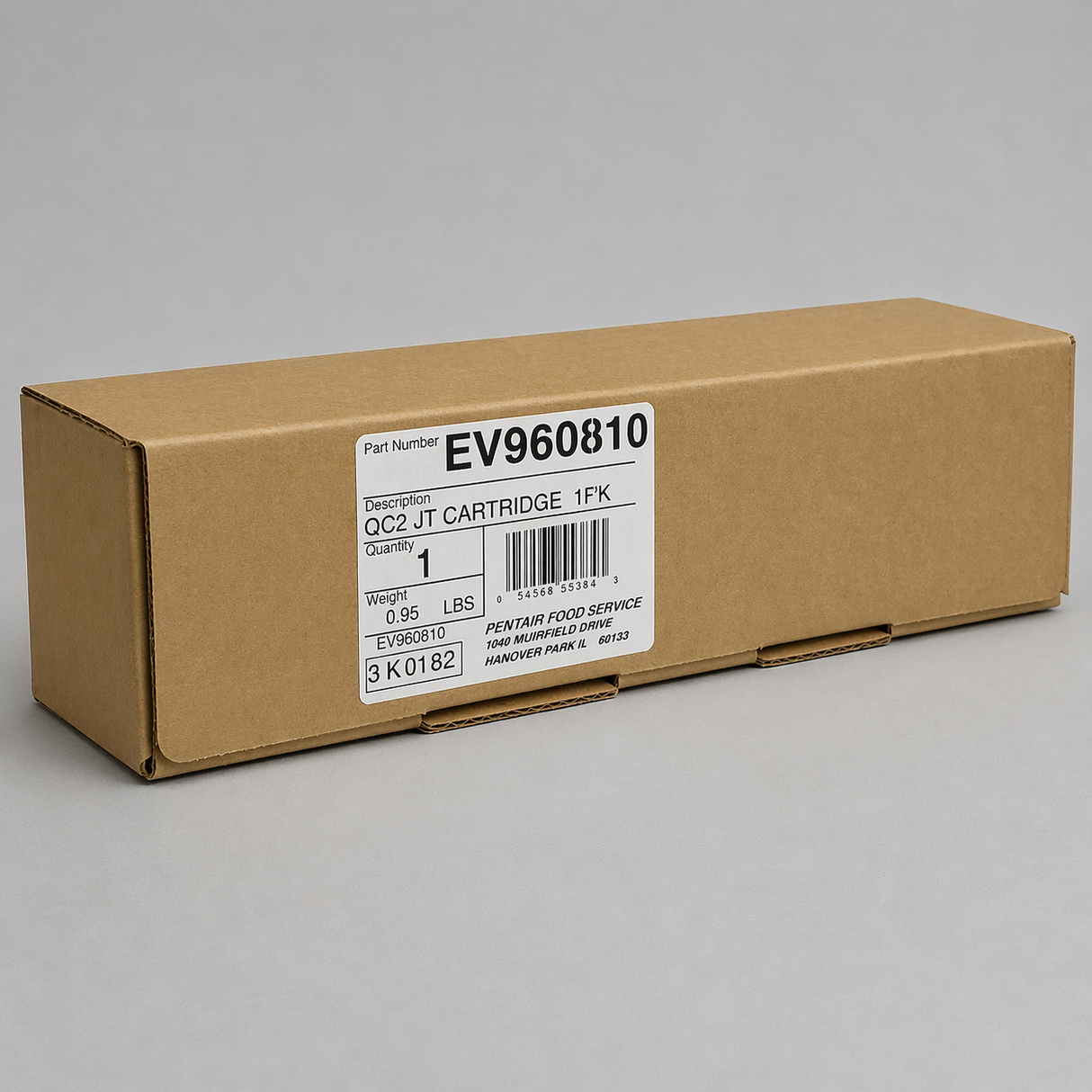 Everpure QC2-JT, EV9608-10, ScaleKleen Scale Remover, Equipment Delimer, Sanitizing Cartridge