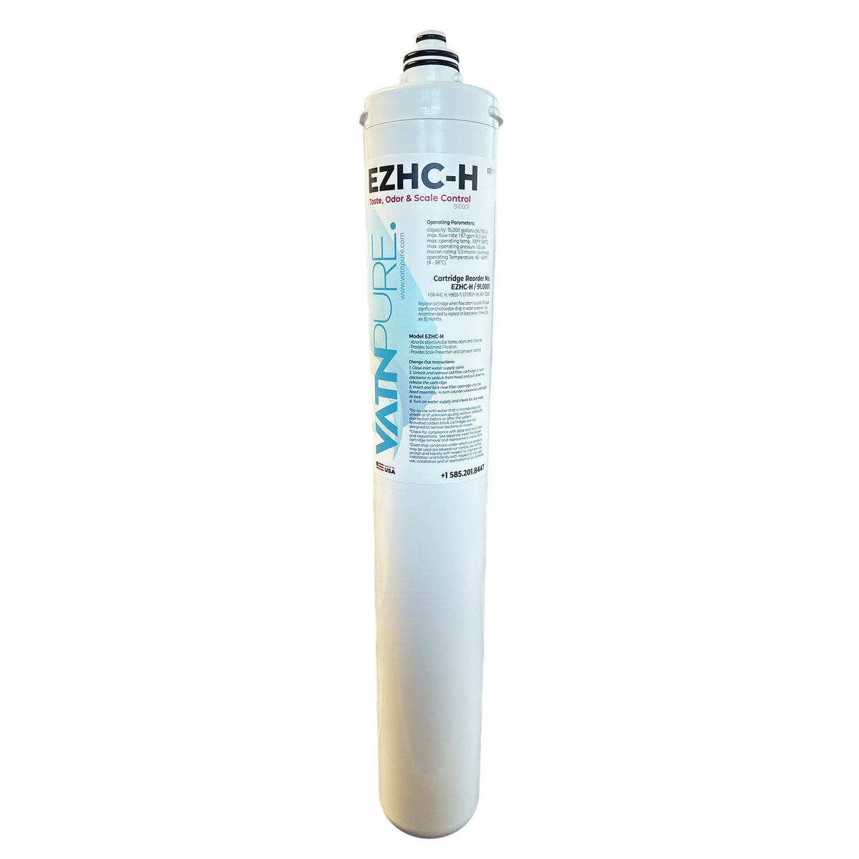 VatnPure EZHC-H, VPR 91.0001, BGH-3200S, 105131, 4HC-H Alternate Carbon, Scale Inhibition