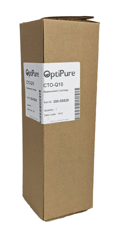 OptiPure CTO-Q10, 300-05828, 10 inch Qwik-Twist Carbon Water Filter