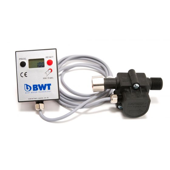 BWT Aquameter, 812195 / 812495, Aquameter with LCD Display, 3/8"