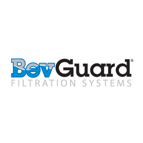 BevGuard IN1211-1, 12 inch In-Line Coconut Carbon GAC Water Filter, 1/4"FPT