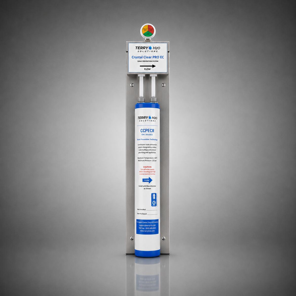Systems IV CCPEC, CrystalClear Pro, 1011-0112, Ice Machine Carbon Filter, Citryne Scale Inhibition
