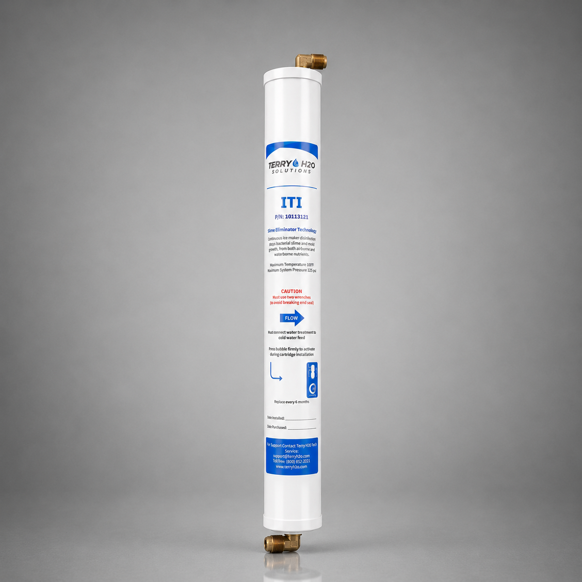 System Iv Ice Tech Systems IV IT1,SIV IT1, 1011-3121, Ice Machine Carbon Water Filter Rep ...