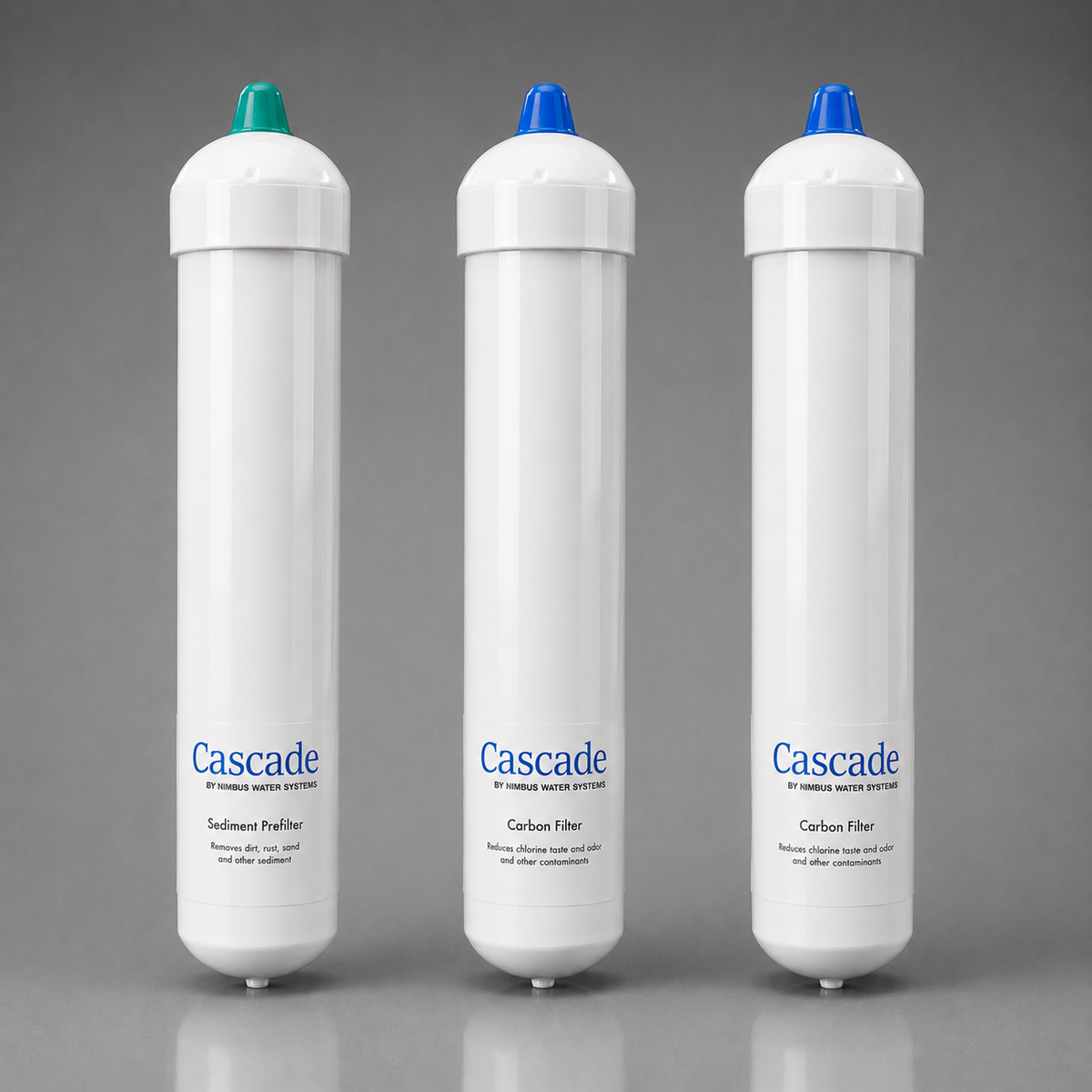 Nimbus Cascade Filter Cartridge Kit, 104003, 104956, 104955, NS-14-00