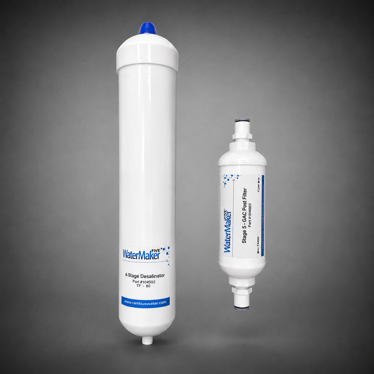 Nimbus WaterMaker Five Replacement Kit, WM5-50-WNF, 104208, 104592, 104803