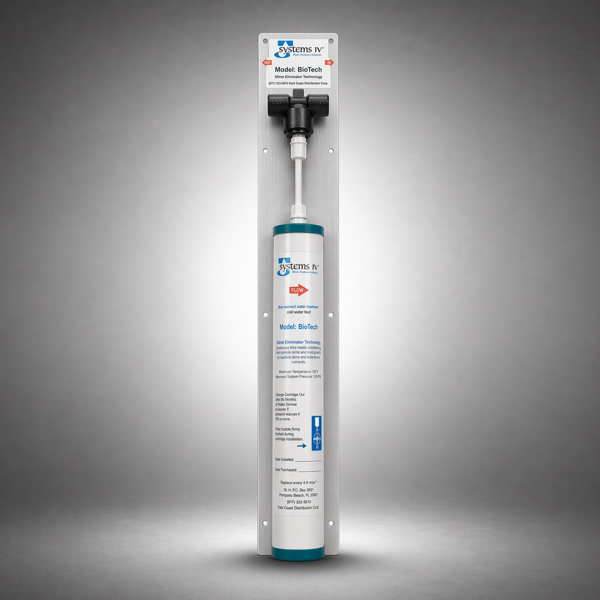 Systems IV BIOTECH System, 1081-1011, BioTech Complete System, Chlorine Feeder, Slime Remover