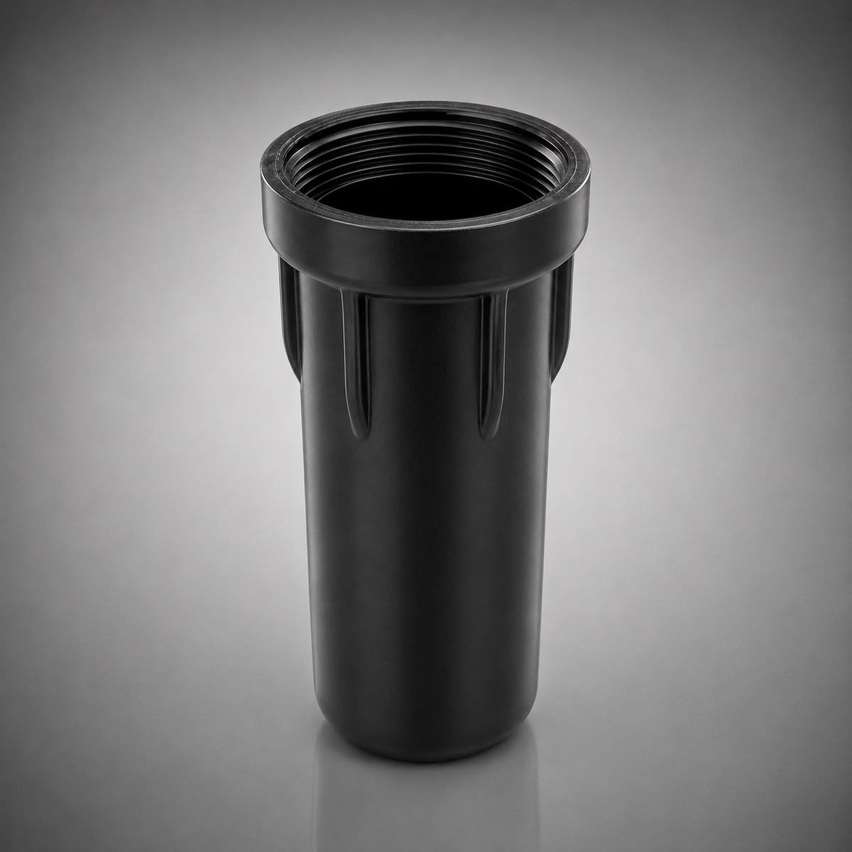 Pentair Everpure® 10 inch E Series Housing, Black, Sump, Bowl, Canister, #10, 153196-06, 154981-06