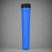 OptiPure FX Series Housing, 600-10060, 1/2"FNPT 20 inch Blue Housing for OptiPure FX, Pentek 158205