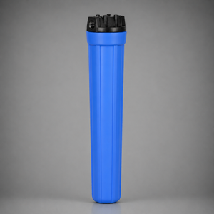 OptiPure FX Series Housing, 600-10060, 1/2"FNPT 20 inch Blue Housing for OptiPure FX, Pentek 158205