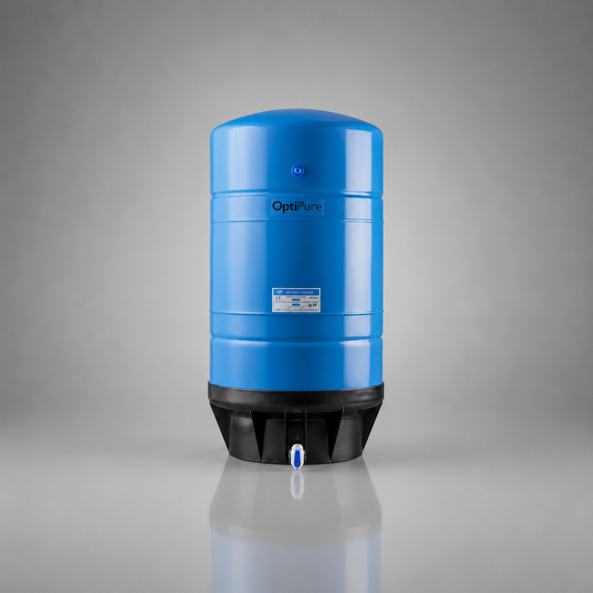 OptiPure Everpure® 16GAL Buffer Tank, with Valve, 194-00016, Blue