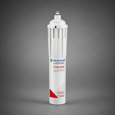 OptiPure/Everpure CTOS-QCR, 300-05832, 15 inch Qwik-Twist Chloramine Reduction Filter, IsoNet® Scael Inhibitor
