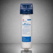 3M Aqua-Pure® AP141T, 55300-16, 5530016, 10 inch, #10, Clear Housing Assembly, Shut-Off Valve, Sediment and Scale Reduction