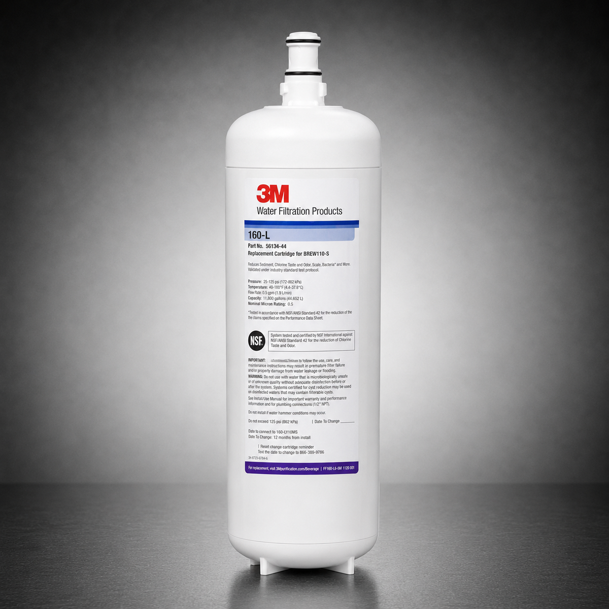 Aqua-Pure, 3M, Solventum 160-L Replacement Cartridge, 56134-44, DWS, Drinking Water, Lead Reduction