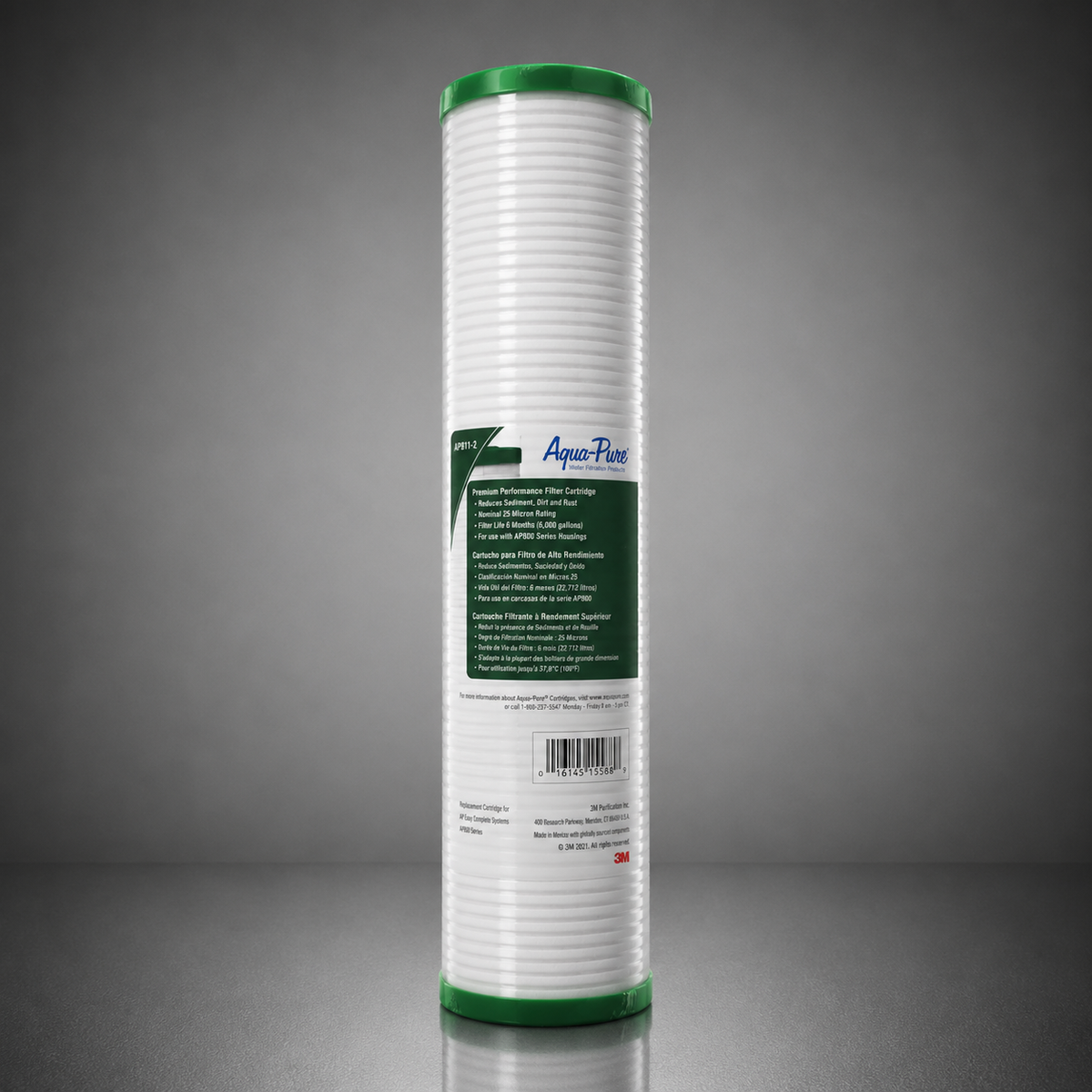 3M Aqua-Pure AP811-2, 56189-05, 20 in BB Grooved Pre-Fliter, 25 micron