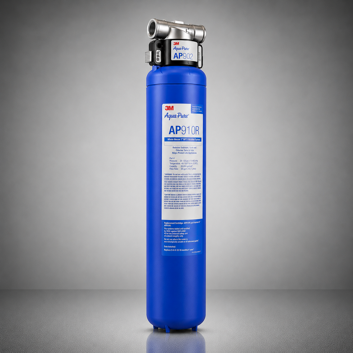 3M Aqua-Pure® AP902, Whole House Filtration System, AP900 Series, 56211-01