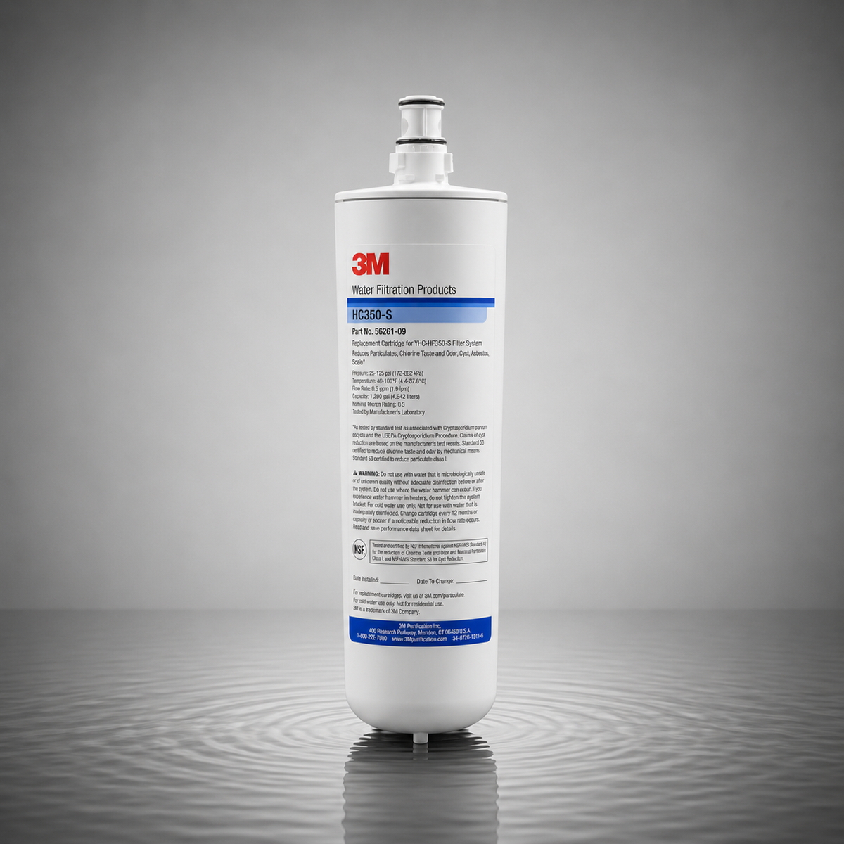 3M Aqua-Pure® HC350-S Replacement Cartridge, OCS Office Water, 56261-06