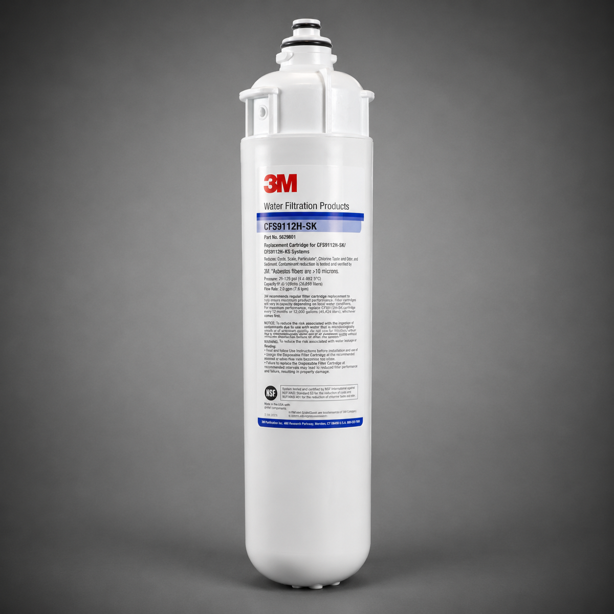3M/Solventum, Aqua-Pure CFS9112H-SK, 4HC-H, H9655-11, BGH-3200S, 56299-01, Water Filter Cartridge