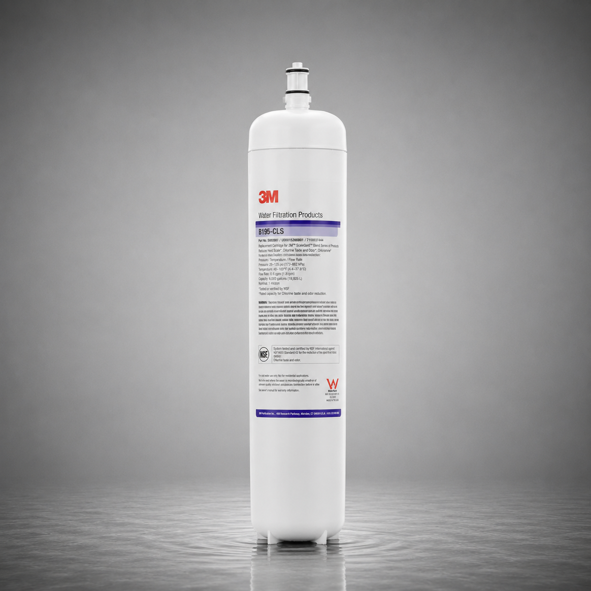 3M Aqua-Pure® B195-CLS, B195H-CLS,56305-01, ScaleGard™ Blend Series Filter Cartridge, WAC Resin, Schaerer 33.0000.6001, 9610000112