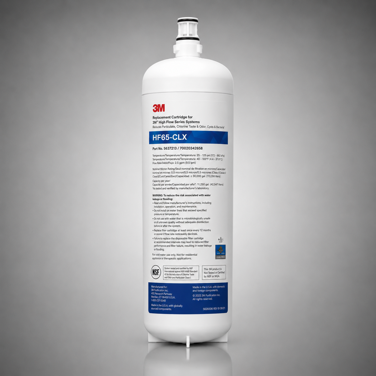Solventum / 3M / Aqua-Pure HF65-CLX, 56372-13, HF65-CL, 56289-02, BGM-2433X, 105262