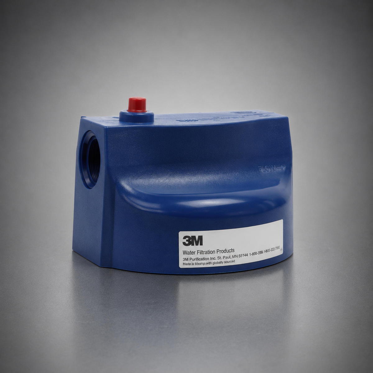 3M Aqua-Pure™ AP11 Head, 69814-01P, Slim Line Housing Head with Pressure Relief