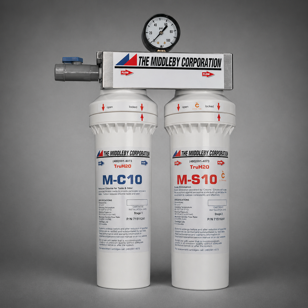 TRUH2O, Middleby 210MS2 System, 71528241, Citryne Scale Control