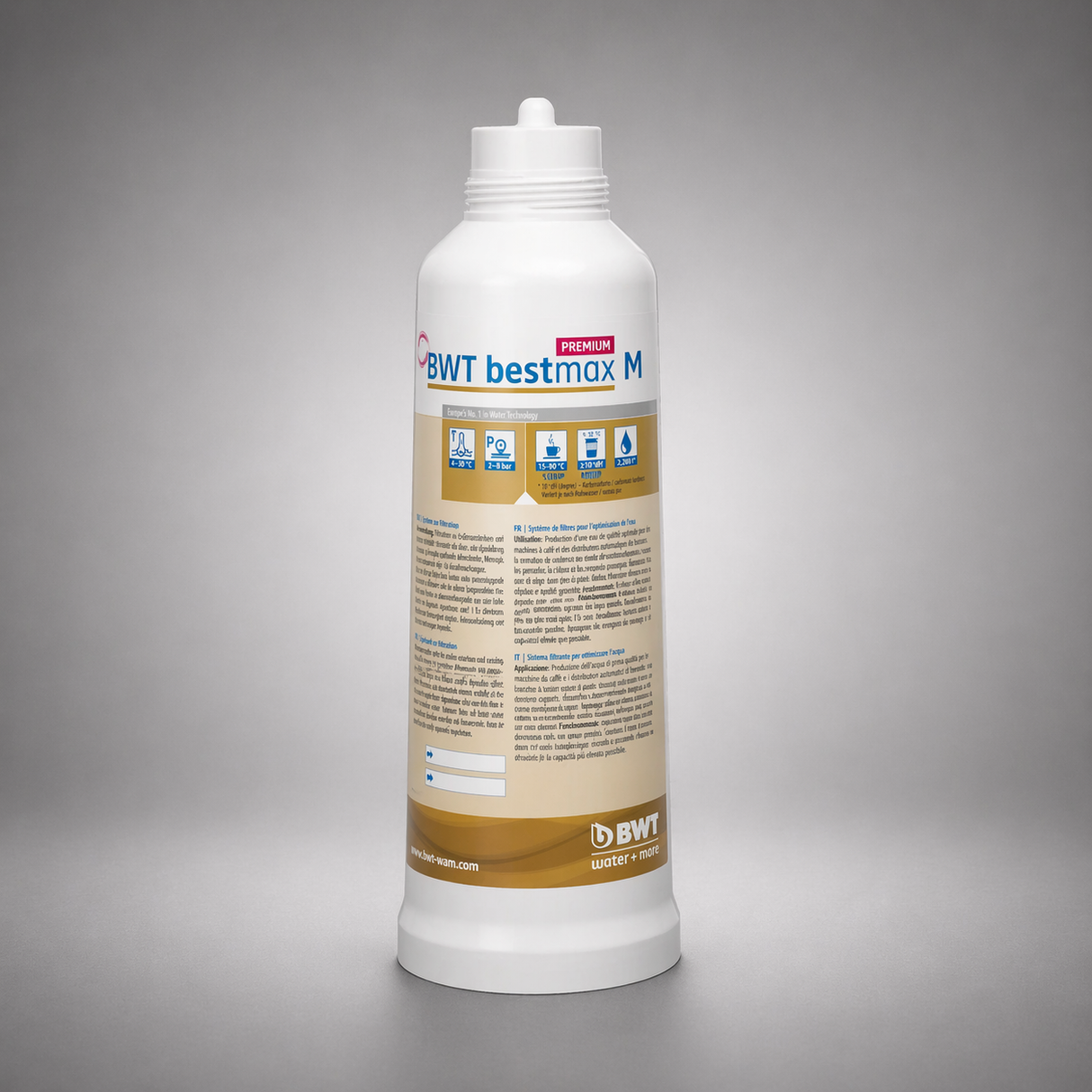 BWT bestmax premium M, 812117, Ion Exchange Water Treatment Cartridge