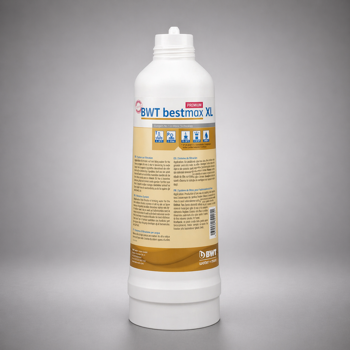 BWT bestmax premium XL, 812118, Ion Exchange Water Treatment Cartridge