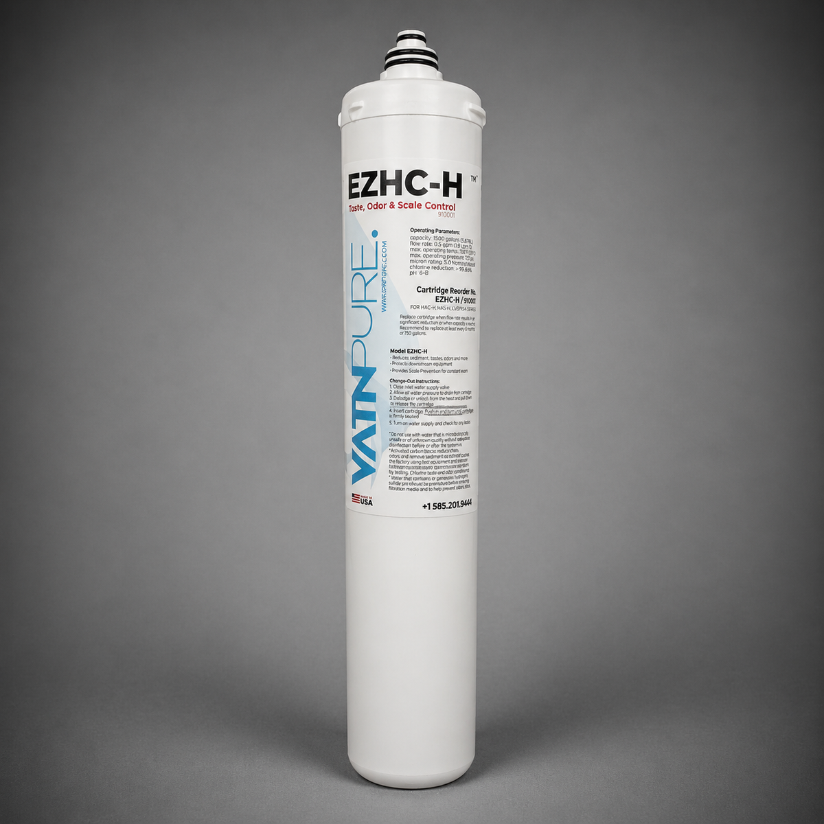 VatnPure EZHC-H, VPR 91-0001, BGH-3200S, 105131, 4HC-H Alternate, Carbon, Scale Inhibition