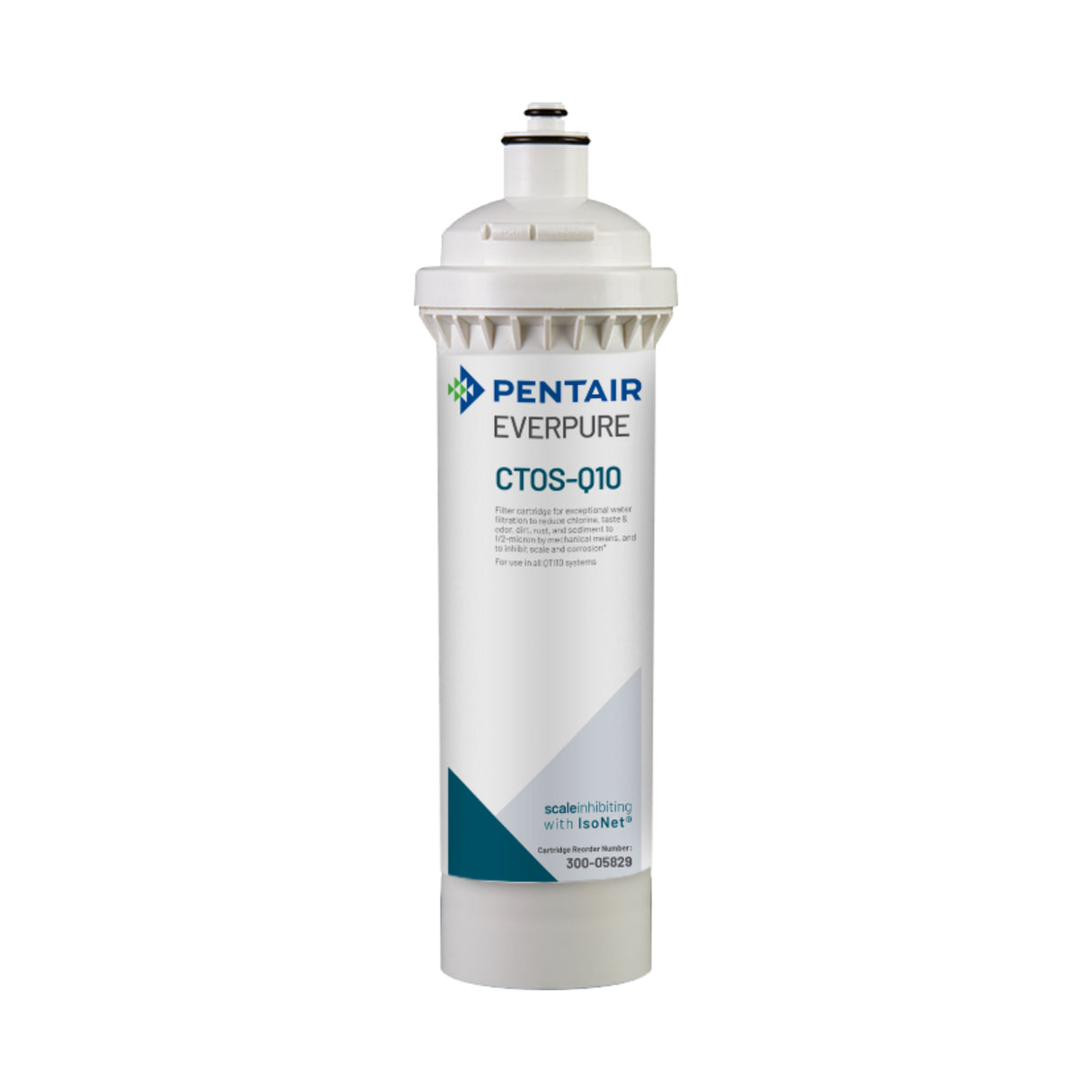 Everpure CTOS-Q10, 300-05829, 10 inch Qwik-Twist Carbon Water Filter, IsoNet® Scale Inhibitor