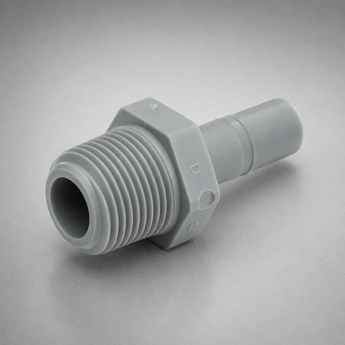 Everpure® Fitting, Stem Adapter 3/8 in, EV3118-35, Adapter, Outside Thread x Hose Fitting