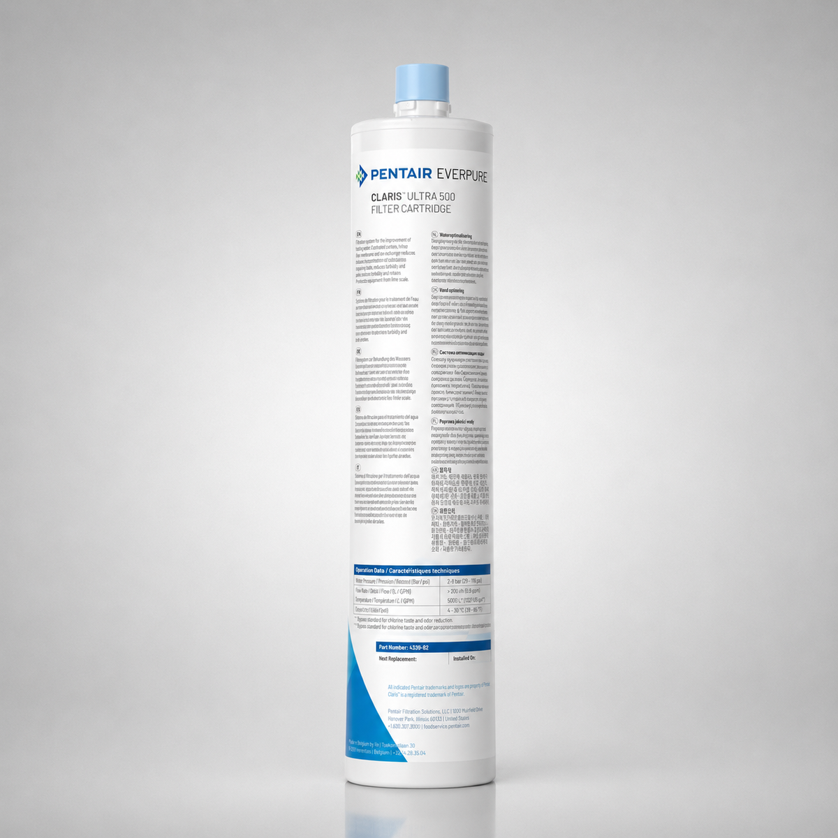 Everpure Claris Ultra 500-M, EV4339-81, Carbon Water Filter, Softening Resin, Ion Exchange, Claris Ultra 500
