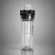 Everpure® A-10, A10, 10 inch Clear Housing, EV9100-01, #10 Transparent, 1/2"FNPT