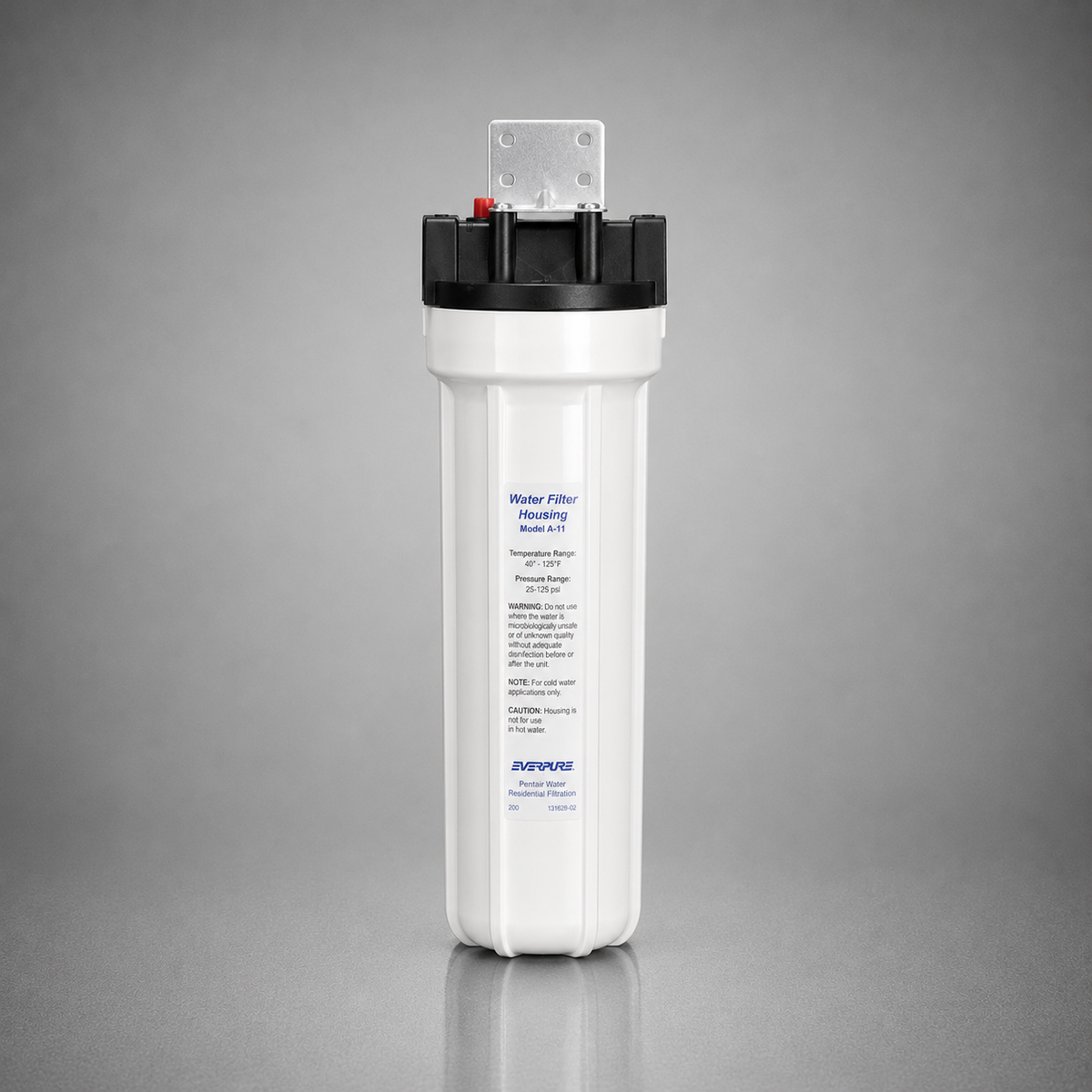 Everpure® A-11, A11, 10 inch Opaque Housing, EV9100-01, #10 White, 1/2"FNPT