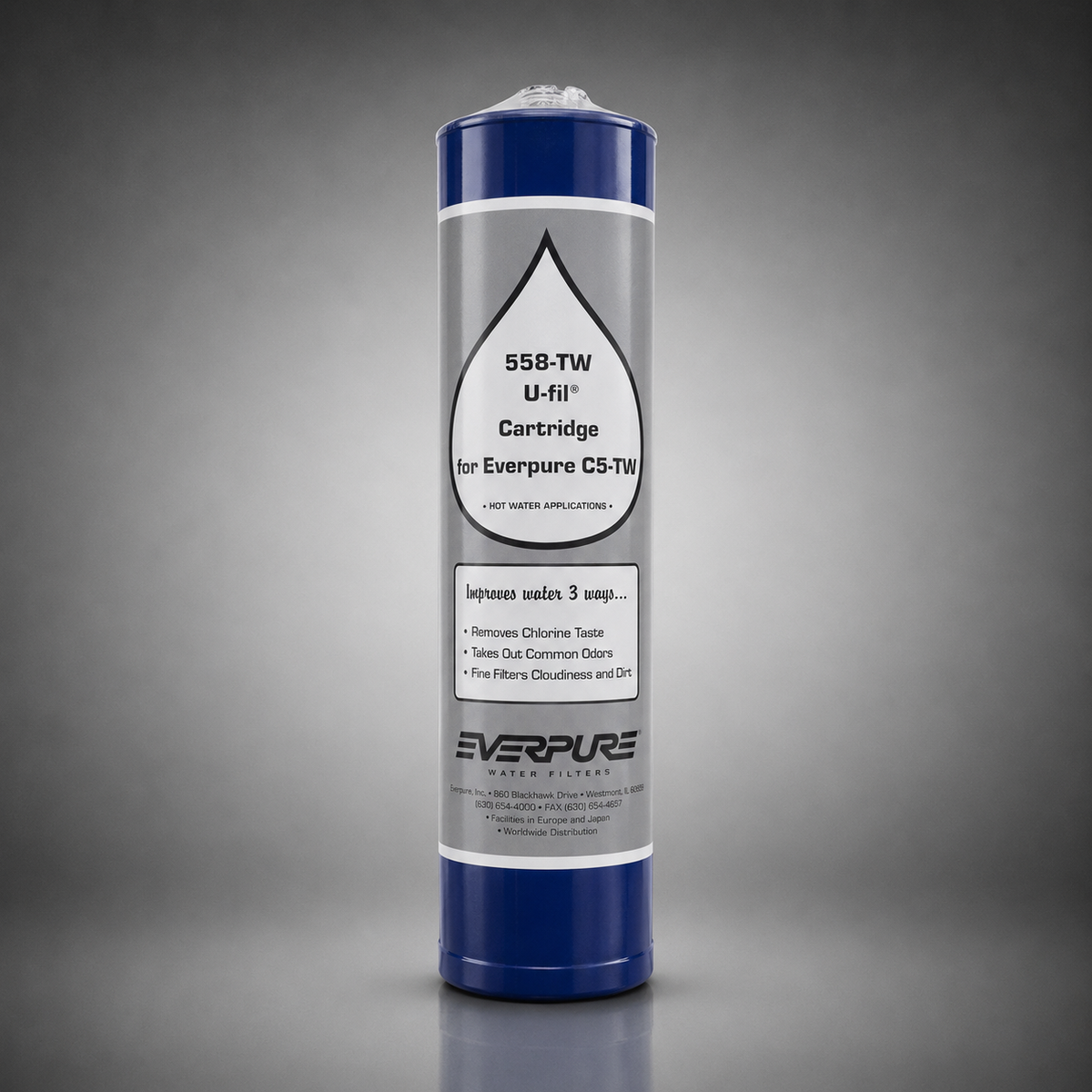 Everpure® 558-TW, C5-TW Cartridge, Hot Water, EV9588-01