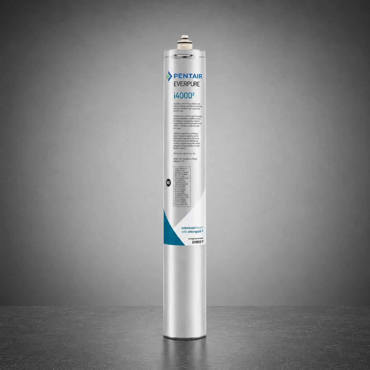 Pentair Everpure® I4000(2), EV9612-32, EV9612-37, Water Filter Cartridge, Ice