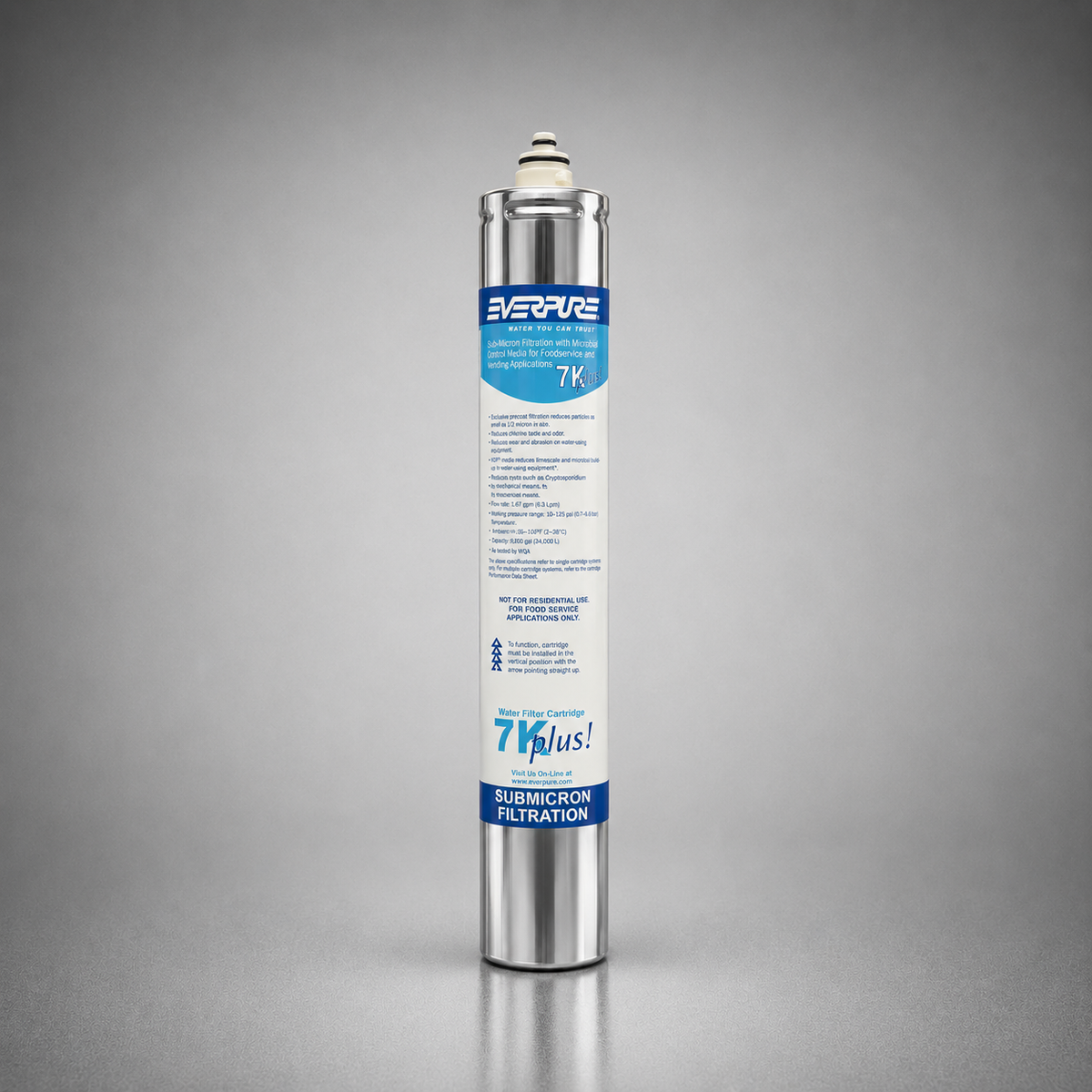 Pentair Everpure 7K-Plus, EV9612-81, EV9612-86, Water Filter Cartridge, KDF®