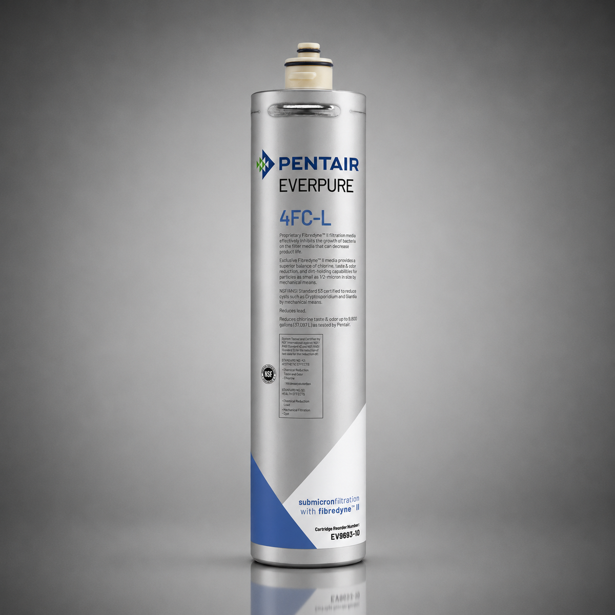 Everpure 4FC-L, EV9693-10, Water Filter Cartridge, Carbon Water Filter, Lead Reduction