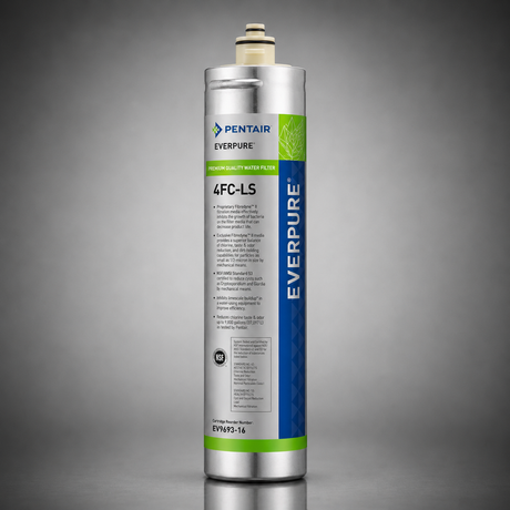 Everpure 4FC-LS, EV9693-16, Water Filter Cartridge, Carbon Water Filter, Scale Removal, Lead Reduction