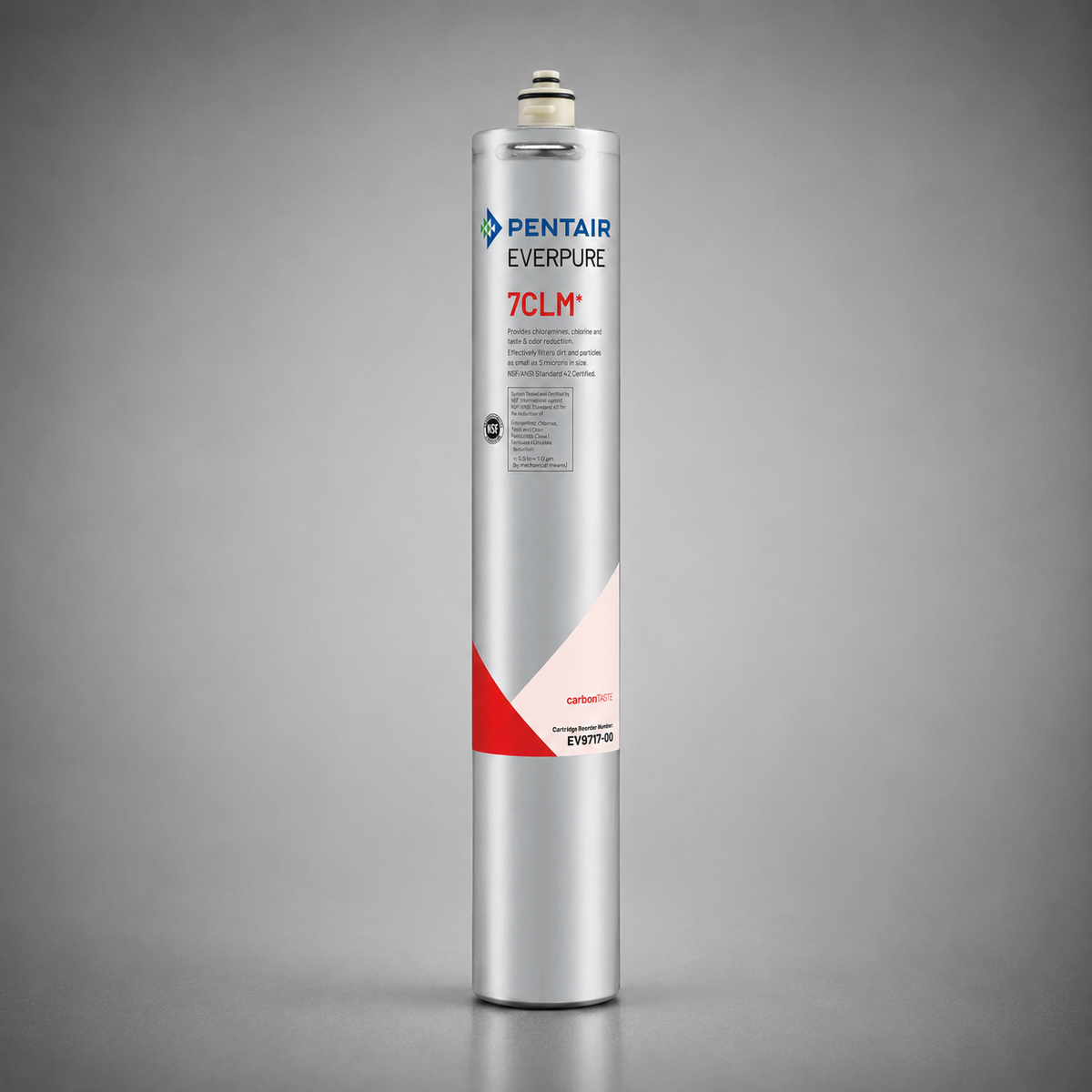 Pentair Everpure® 7CLM+, EV9771-00, Water Filter Cartridge, Carbon Filter, EV9693-01