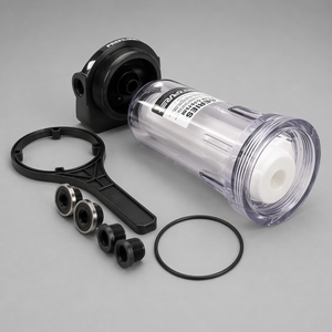 Everpure E-10 Clear Pre-Filter Kit, EV9795-80, CLEAR HOUSING, 10 inch Sediment Prefilter System, EC110
