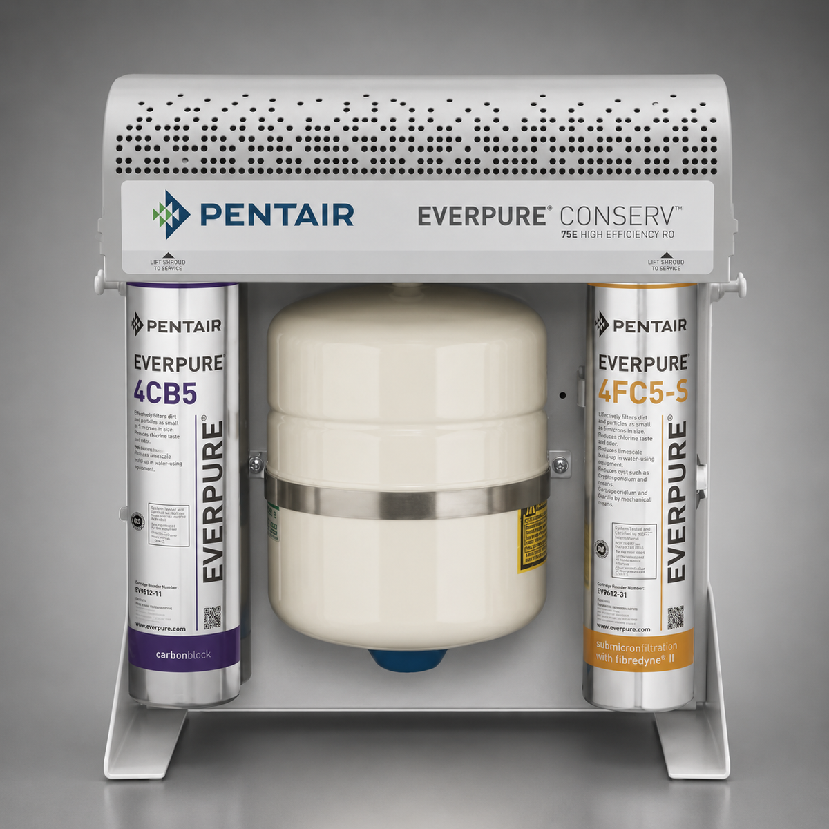 Pentair Everpure® Conserv 75E Reverse Osmosis System, EV9977-00, 75GPD