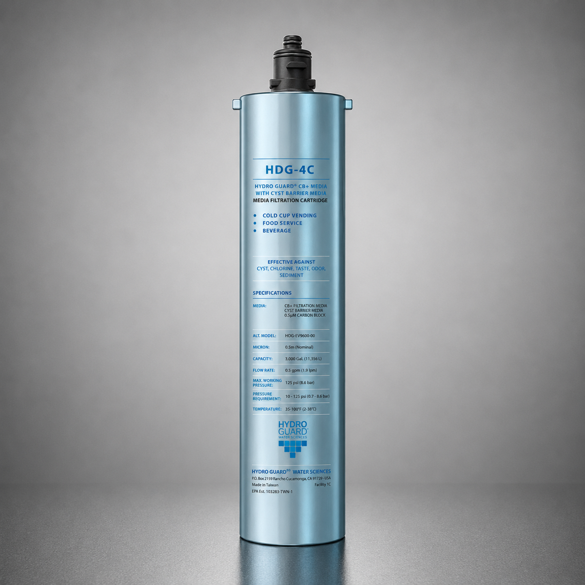 Hydro Guard™ HDG-4C Cartridge, HDG-EV9601-00, HDG-EV9600-00
