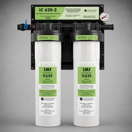 Selecto SMF IC620-2, 80-6202, Twin Hollow Carbon Filter System