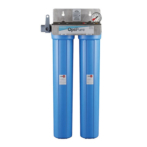 OptiPure FX-22, 160-50025, Dual 20 inch Carbon Water Filter System