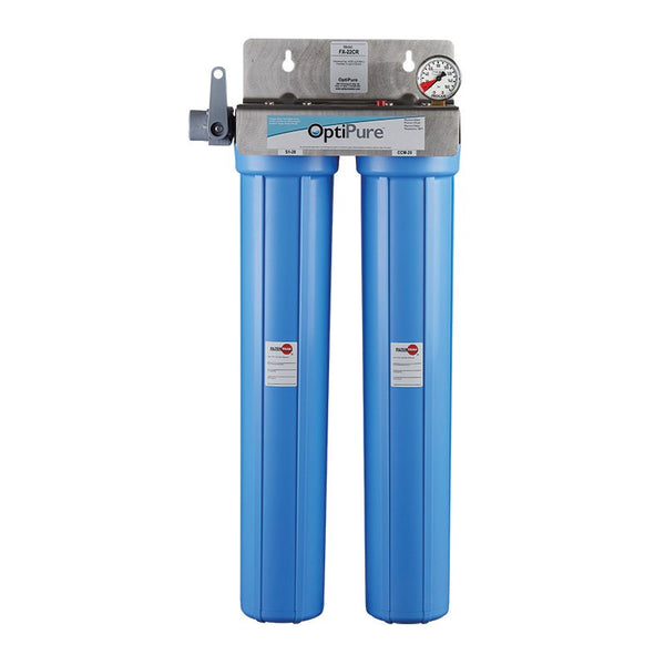 OptiPure FX-22CR, 160-50027, Dual 20 inch Chloramine Reduction Water Filter System