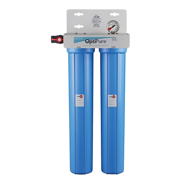 OptiPure FX-22P, 160-50030, Dual 20 inch Carbon Water Filter System
