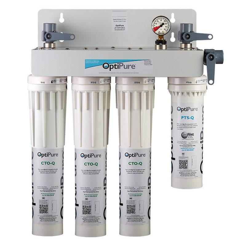 OptiPure QT3MP, 160-52070, Triple Qwik-Twist Multi-Point Water Filter System